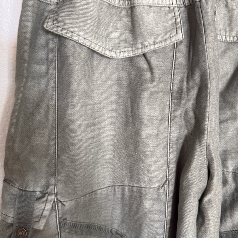 Free People Sage Green Utility Pants - Picture 3 of 8